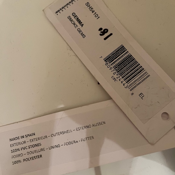 Stuart Weitzman Gemma Moonstone Crystal and Beaded Clutch Bag with Strap - Picture 6 of 8